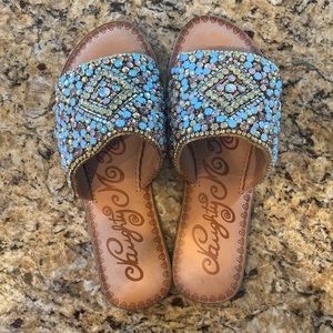 Naughty Monkey Sandals size 6.5 brand new